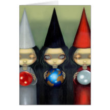 "Planetary Witches" Greeting Card