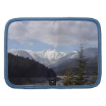 Planner with mountain scenery