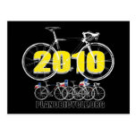 Plano Bicycle 2010 Cycling Logo White Postcard