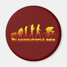 Plano Bicycle Association Firestarter Logo Magnets