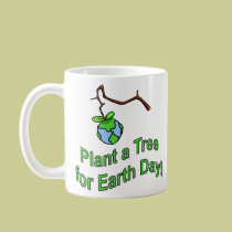 Plant a Tree for Earth Day 4 Mug mugs