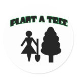 Plant A Tree stickers