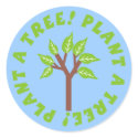 Plant a Tree Stickers
