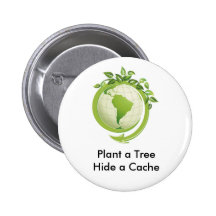 Plant a TreeHide a Cache GeoSwag Pin