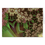 plant devas & grasshoppers among drying flowers 2 cards