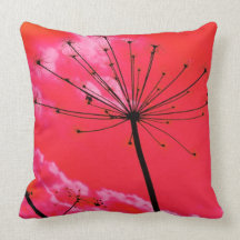 plant throw pillow