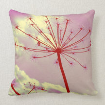 plant throw pillows