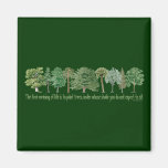 Plant Trees Fridge Magnet