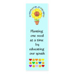 Planting Peace Bookmark business cards