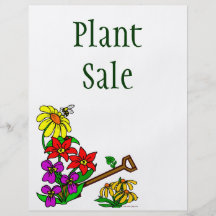 Plants and Flowers Custom Flyer