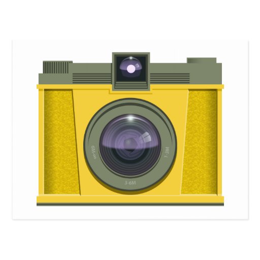 Plastic Camera Postcard