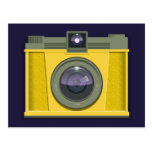 Plastic Camera Postcard (purple background)