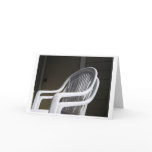 Plastic Chairs Coupled Cards
