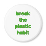 Plastic magnets