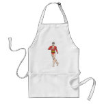 Plastic Man Stands Aprons