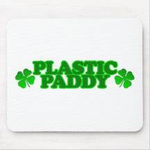 Plastic Paddy Mouse Pad