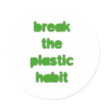 Plastic stickers