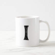 Plastic Wrap Monogram Mugs