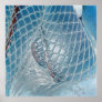 Plastic Wrapped Fishnet Legs Print