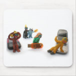 plasticine little people mousepads