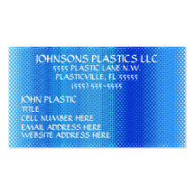 Plastics Company Business Cards
