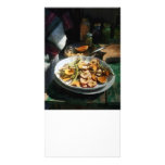 Plate of Dried Fruits and Vegetables Custom Photo Card