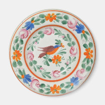 Plate Refrigerator Magnet