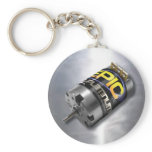 Platinum motor keychain