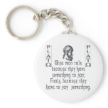 Plato Key Chains