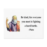 Plato Quote 1b postcards