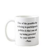 Plato Quote 2a Coffee Mugs