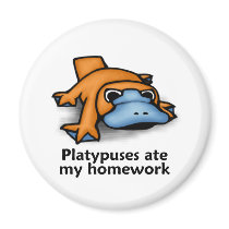 Platypuses ate my Homework