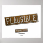 Plausible Poster posters