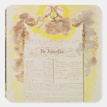 Play-bill for 'The Magic Flute' Sticker