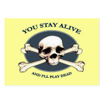 Play Dead Pirate Skull