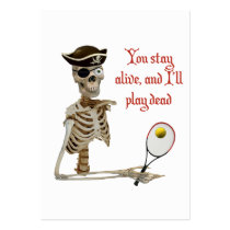 Play Dead Tennis Pirate