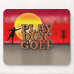 Play Disc Golf Mouse Pads
