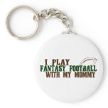 Play fantasy footbal with mummy keychains