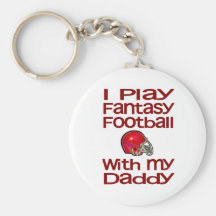 Play Fantasy Football with Daddy Key Chain