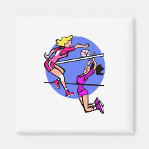 Play Hard Fridge Magnet