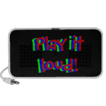 'Play it loud!' Portable Speaker