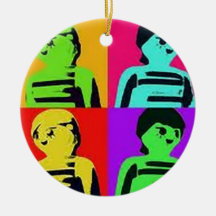 PLAY MOBIL  ANDY WARHOL ORNAMENTOS DE REYES MAGOS