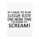 Play Sleigh Ride postcards