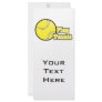 play tennis personalized rack card