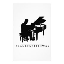 Play the Frankensteinway! Customised Stationery