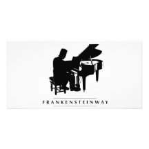 Play the Frankensteinway! Personalised Photo Card