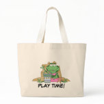 Play Time Beach Frog Tote Bag