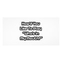 Play Who's In My Mouth? photo cards