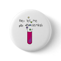 Play with Chemicals Pinback Buttons