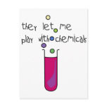 Play with Chemicals postcards